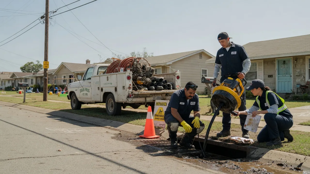 Drain Cleaning in Santa Anna, TX near me